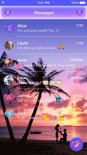 Color Beach Emoji Keyboard - Image screenshot of android app