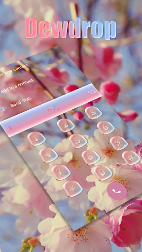 Dewdrop Emoji Keyboard Theme - Image screenshot of android app
