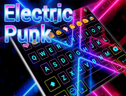 Color Neon Emoji Keyboard - عکس برنامه موبایلی اندروید