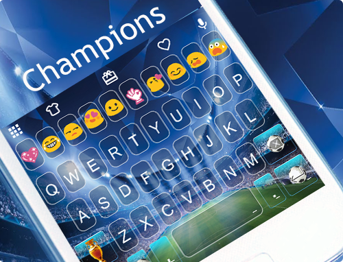Soccer Champion Keyboard Theme - عکس برنامه موبایلی اندروید