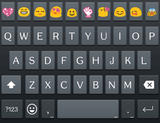 Emoji Keyboard Skin for Galaxy - Image screenshot of android app
