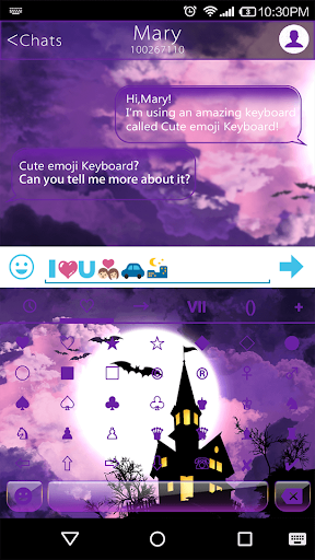 halloween emoji keyboard