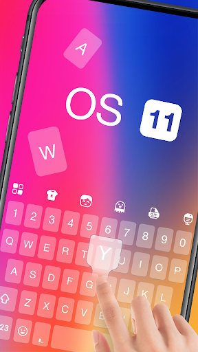 Color Rainbow Emoji Keyboard Wallpaper - Image screenshot of android app