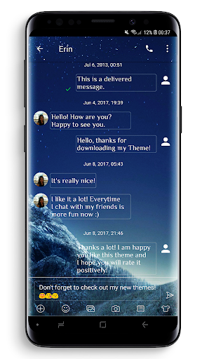 SMS Messages for Galaxy S23 - Image screenshot of android app