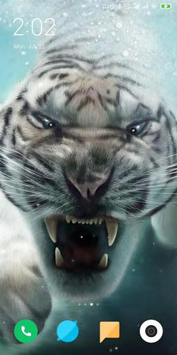 Tiger Live Wallpaper - Image screenshot of android app