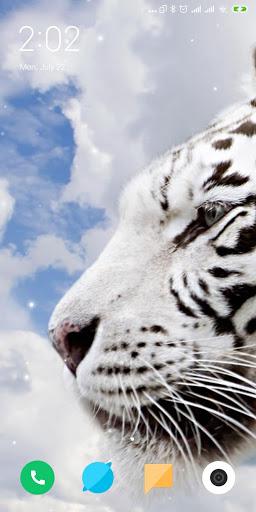 Tiger Live Wallpaper - Image screenshot of android app