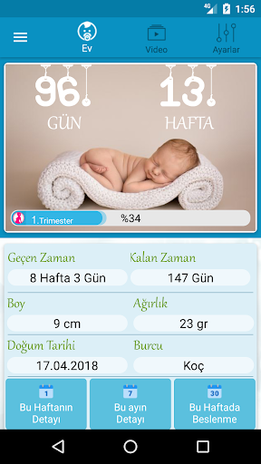 Hamilelik Takibi - عکس برنامه موبایلی اندروید