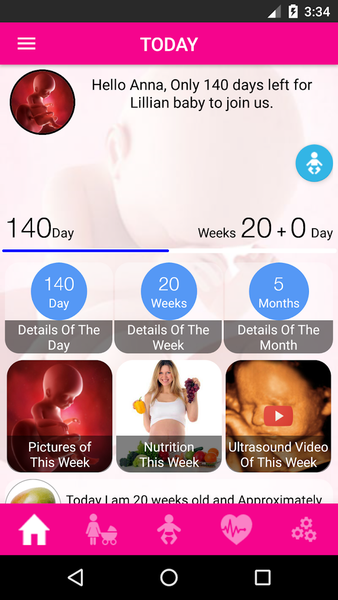 Pregnancy Day by Day - عکس برنامه موبایلی اندروید