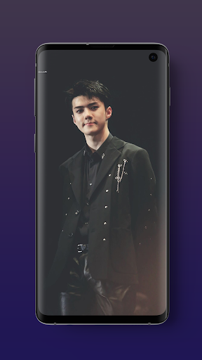 Sehun EXO Wallpaper Kpop HD - Image screenshot of android app