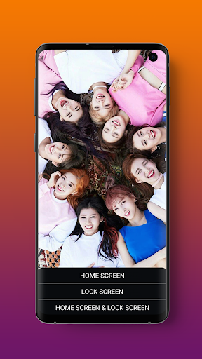 TWICE Wallpaper Kpop HD - Image screenshot of android app