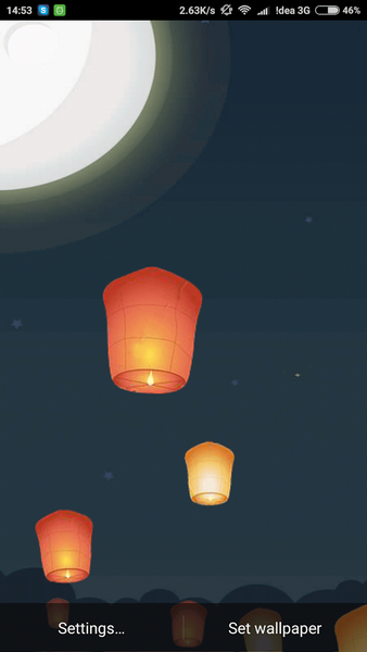 Floating Lanterns - عکس برنامه موبایلی اندروید