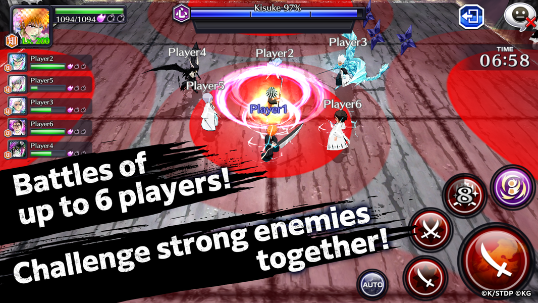 Bleach:Brave Souls Anime Games - Gameplay image of android game