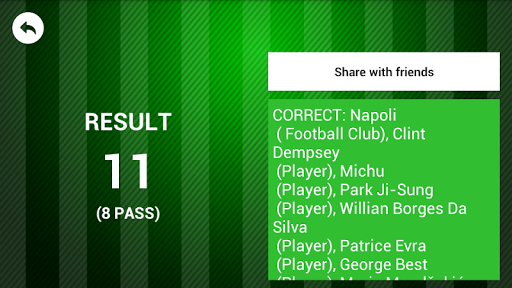 Football Charades - Gameplay image of android game