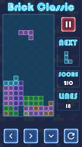 Brick Classic - Block Puzzle Game 🚧 - Gameplay image of android game