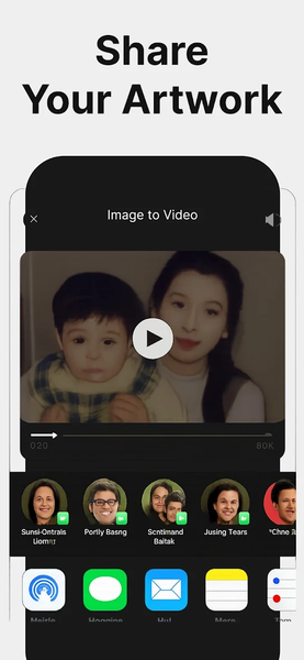 AI Video Creator by Vidoo - عکس برنامه موبایلی اندروید