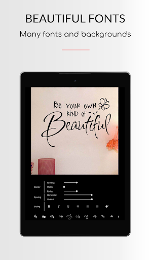 Quote Creator: Best text on ph - عکس برنامه موبایلی اندروید