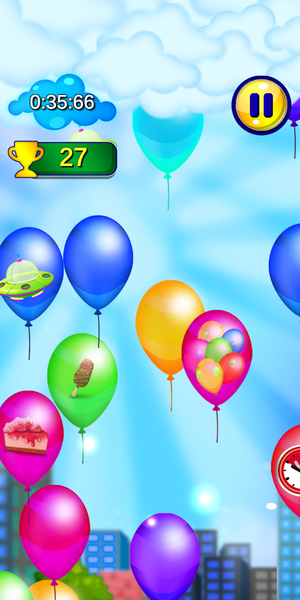 Lucky Tiger Go Bubble - Gameplay image of android game