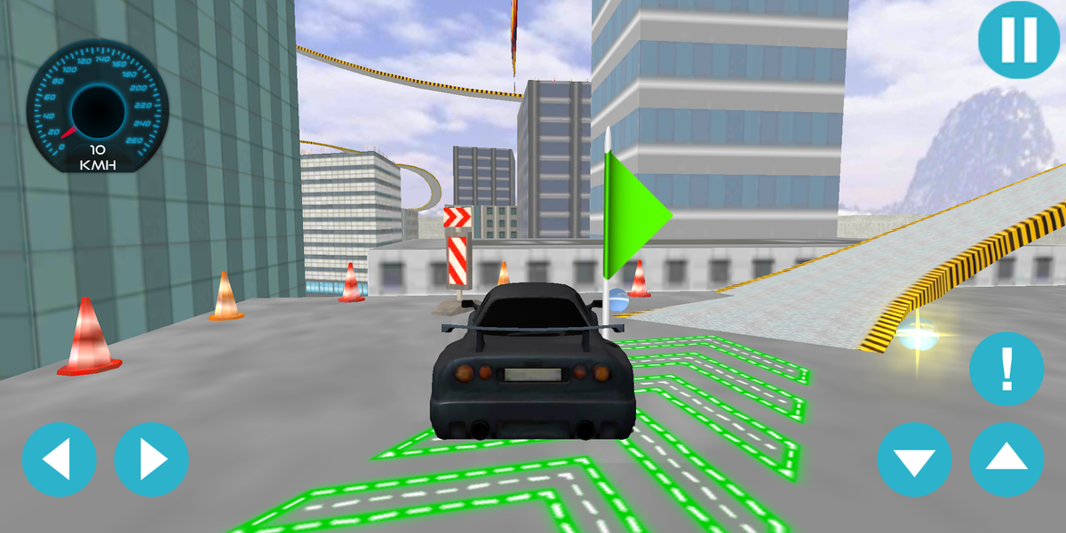 Crazy Stunts - Gameplay image of android game