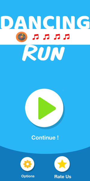 Dancing RUN - Gameplay image of android game