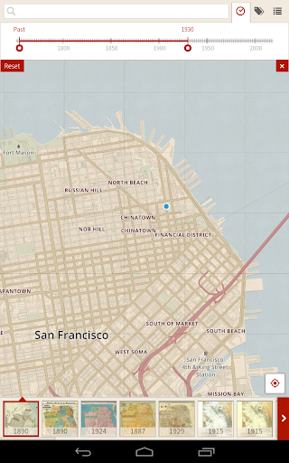 Old Maps: A touch of history - عکس برنامه موبایلی اندروید