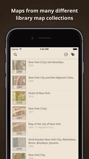 Old Maps: A touch of history - عکس برنامه موبایلی اندروید