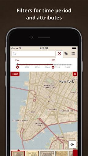 Old Maps: A touch of history - عکس برنامه موبایلی اندروید