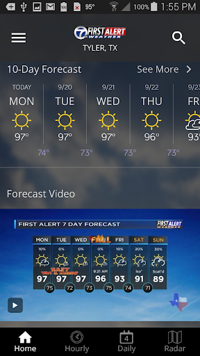 KLTV First Alert Weather - عکس برنامه موبایلی اندروید