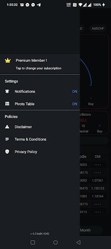 Currency Strength Meter - Image screenshot of android app