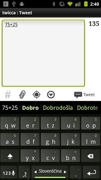 Multiling keyboard - Image screenshot of android app