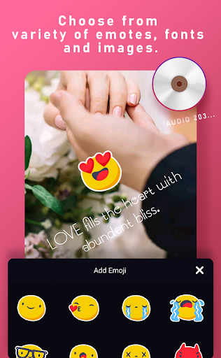 Audio Status Maker - Image screenshot of android app