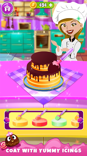 Kids Cake Maker-Baking Game - عکس برنامه موبایلی اندروید