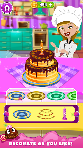 Kids Cake Maker-Baking Game - عکس برنامه موبایلی اندروید