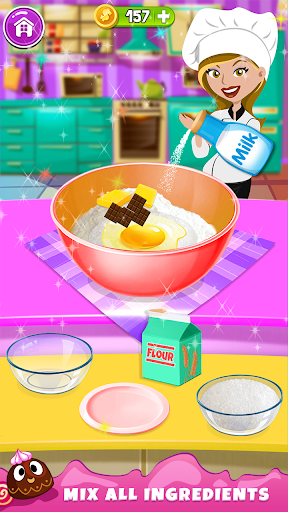 Kids Cake Maker-Baking Game - عکس برنامه موبایلی اندروید