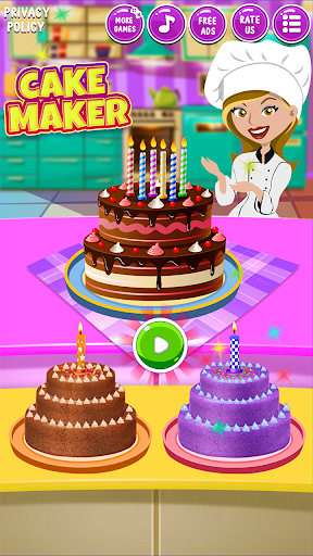 Kids Cake Maker-Baking Game - Image screenshot of android app