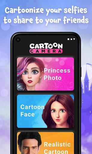 Cartoon Camera - AI Toons, Royal Face Filters - Image screenshot of android app