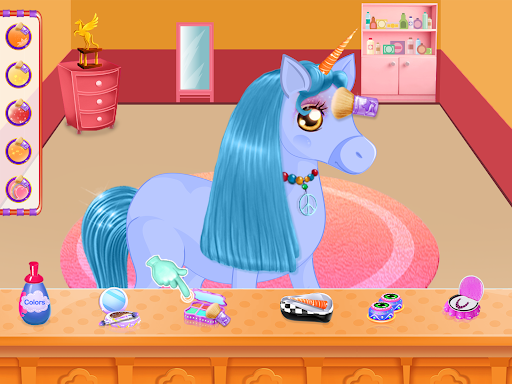 Rainbow Unicorn Princess Game - عکس برنامه موبایلی اندروید