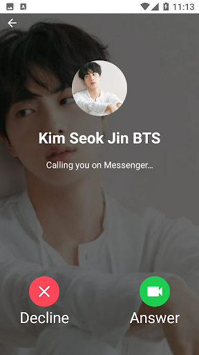 Kim Seok Jin BTS Calling You - عکس برنامه موبایلی اندروید
