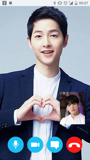 Song Joong Ki Calling You - Image screenshot of android app