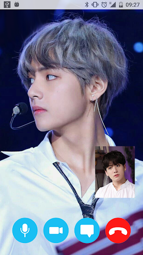 Kim Taehyung - V BTS Calling You - Image screenshot of android app