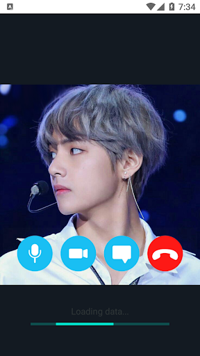 Kim Taehyung - V BTS Calling You - عکس برنامه موبایلی اندروید