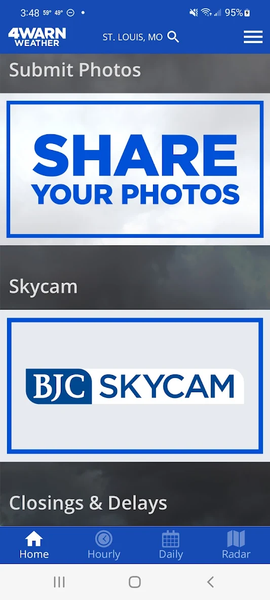 KMOV ۴Warn Weather - عکس برنامه موبایلی اندروید