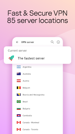 VPN & Antivirus by Kaspersky - Image screenshot of android app