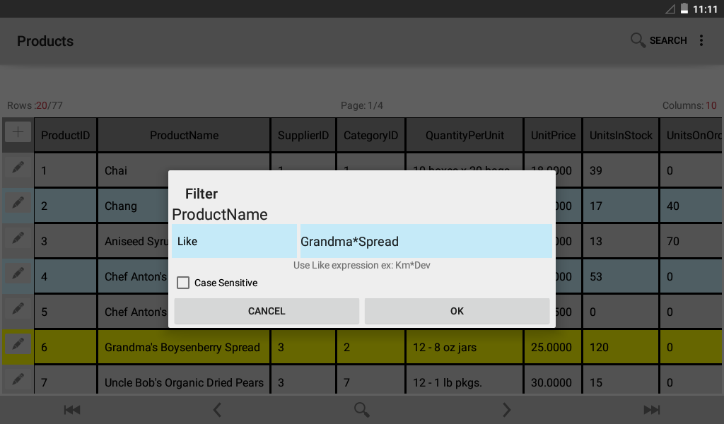 Viewer for MS Access ACCDB-MDB - عکس برنامه موبایلی اندروید