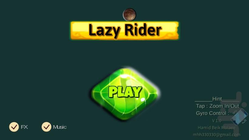 Lazy Rider - Gameplay image of android game