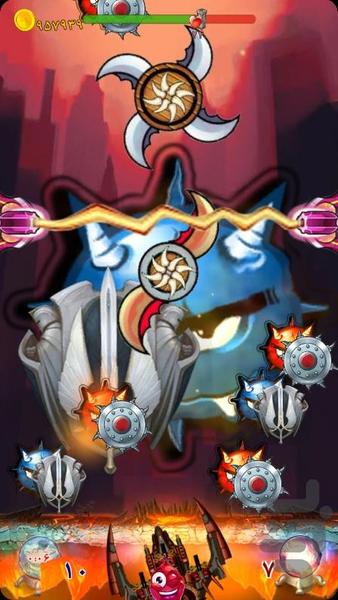 هیولای تاجدار - Gameplay image of android game