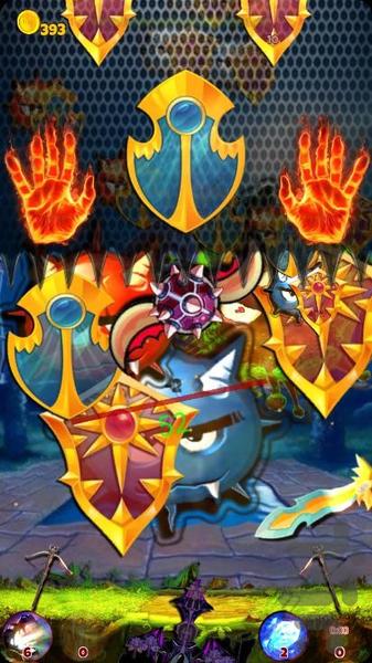 هیولای تاجدار - Gameplay image of android game