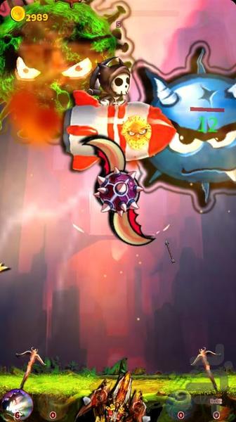 هیولای تاجدار - Gameplay image of android game