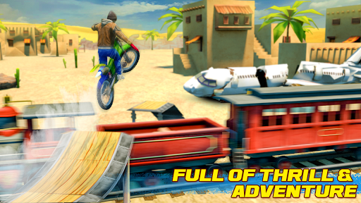 Bike Game - Bike Stunt Games - Gameplay image of android game