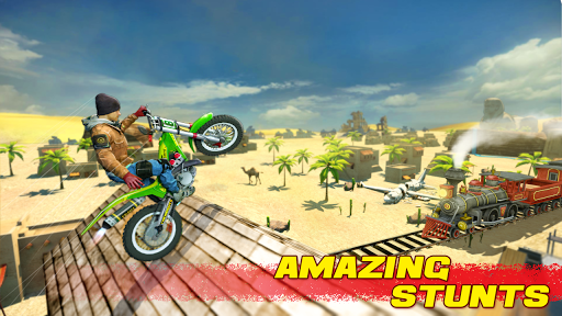 Bike Stunt : Motorcycle Game - عکس بازی موبایلی اندروید