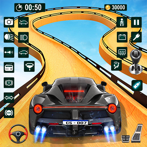Car Stunt ۳D: Ramp Car Game - عکس بازی موبایلی اندروید